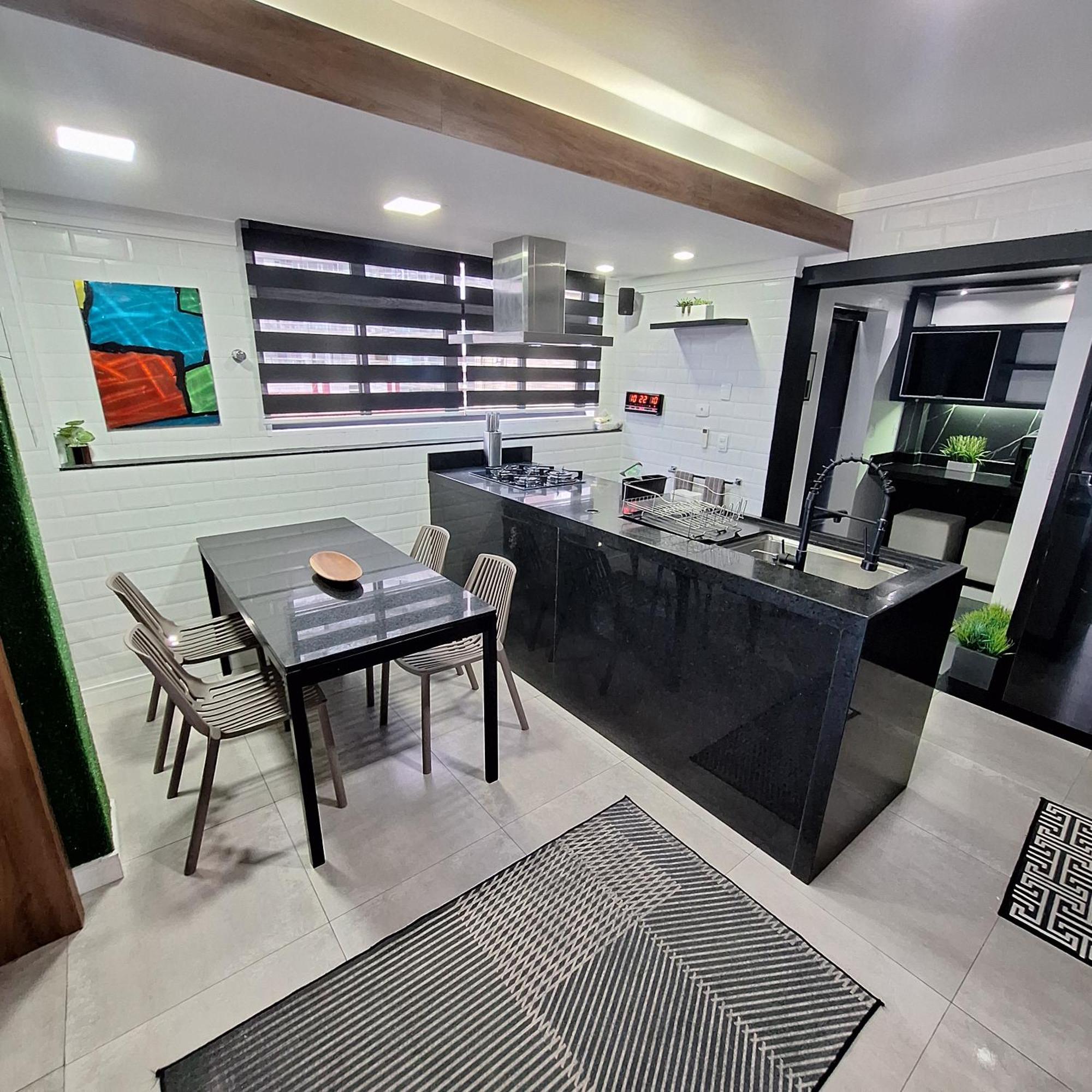 Apartamento Frente Mar Moderno 130M2 Santos  Buitenkant foto