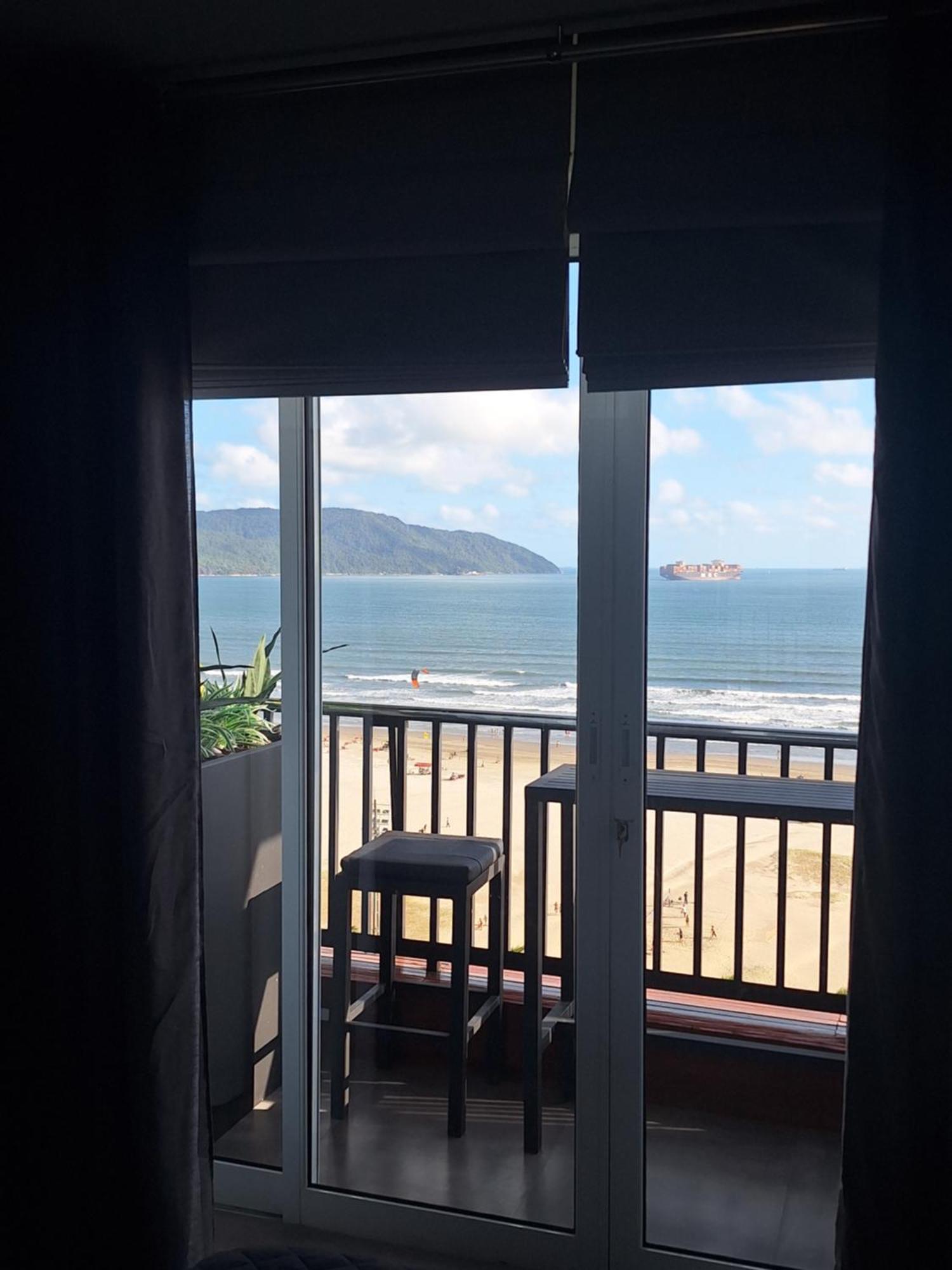 Apartamento Frente Mar Moderno 130M2 Santos  Buitenkant foto